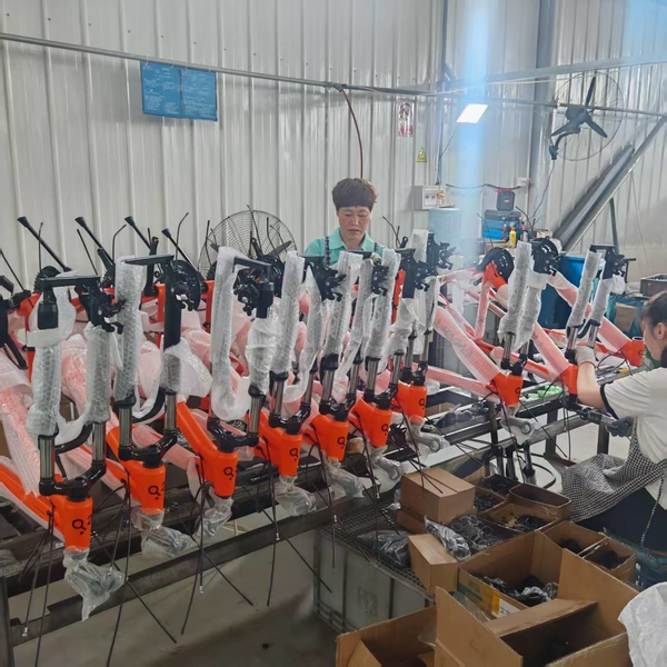 QINGDAO BESTRIDING SPORTS CO.,LTD γραμμή παραγωγής του κατασκευαστή