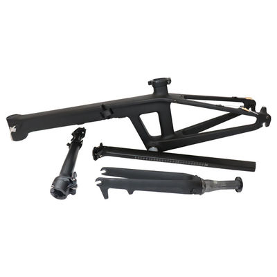 Ελαφρύ 20 ιντσών Carbon Bike Frame με Gloss Surface Processing Mode και BB92mm Pressfit