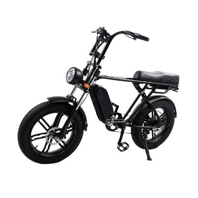 35kg Aluminum Alloy Frame Ηλεκτρικό λάστιχο E Bike με μακράς εμβέλειας 48v 750W/1000W Motor