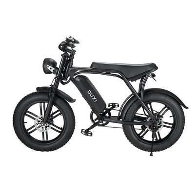 Δυνατός 750W V8 κινητήρας 20 ιντσών Fat Tire Ηλεκτρικό ποδήλατο βουνού με 48V 15ah μπαταρία