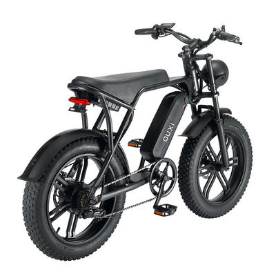 Δυνατός 750W V8 κινητήρας 20 ιντσών Fat Tire Ηλεκτρικό ποδήλατο βουνού με 48V 15ah μπαταρία