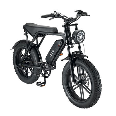 Δυνατός 750W V8 κινητήρας 20 ιντσών Fat Tire Ηλεκτρικό ποδήλατο βουνού με 48V 15ah μπαταρία