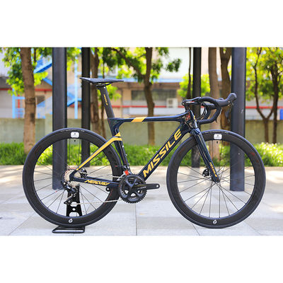 Νέο σχεδιασμένο 700C * 25 22 ταχύτητα Carbon Frame Bend Handlebar Road Bike με αναστολή πιρούνι