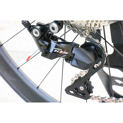 Νέο σχεδιασμένο 700C * 25 22 ταχύτητα Carbon Frame Bend Handlebar Road Bike με αναστολή πιρούνι