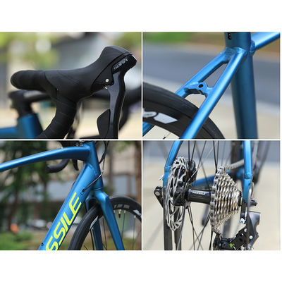 700c Χρησιμοποιημένο αγώνα ενηλίκων Custom Aluminium Alloy Frame Road Bike Ποδήλατο με δίσκο φρένο