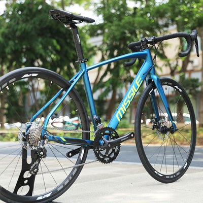 700c Χρησιμοποιημένο αγώνα ενηλίκων Custom Aluminium Alloy Frame Road Bike Ποδήλατο με δίσκο φρένο