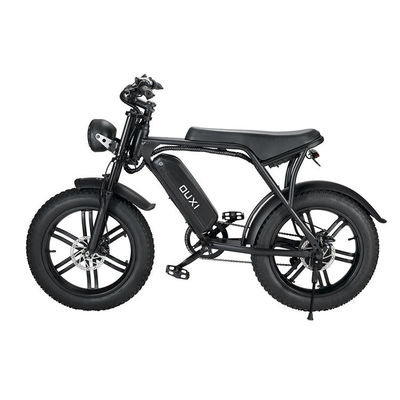 Ηλεκτρικό Fat Tire Snow Beach E-Bike με διπλό δίσκο φρένο και μπαταρία λιθίου