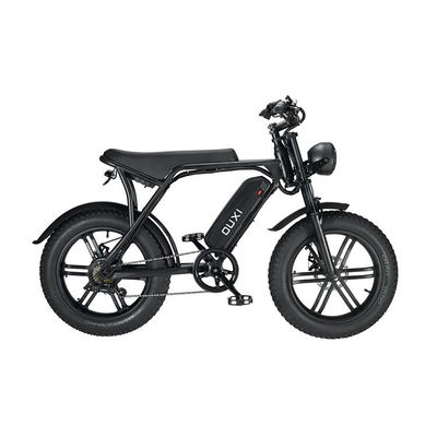 Ηλεκτρικό Fat Tire Snow Beach E-Bike με διπλό δίσκο φρένο και μπαταρία λιθίου