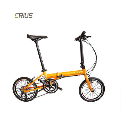 16 ιντσών αναδιπλούμενο ποδήλατο με Microshift R9 Rear Derailleur και Xunjie 9s 11-28T Cassette