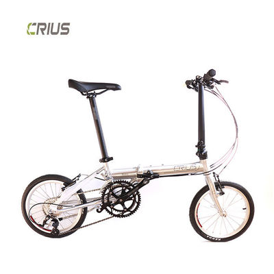 16 ιντσών αναδιπλούμενο ποδήλατο με Microshift R9 Rear Derailleur και Xunjie 9s 11-28T Cassette