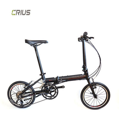 16 ιντσών αναδιπλούμενο ποδήλατο με Microshift R9 Rear Derailleur και Xunjie 9s 11-28T Cassette