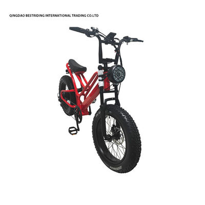 48V10Ah μπαταρία λιθίου 5000w Ηλεκτρικό ποδήλατο για ενήλικες 20 ιντσών παχύ ελαστικό Ebike