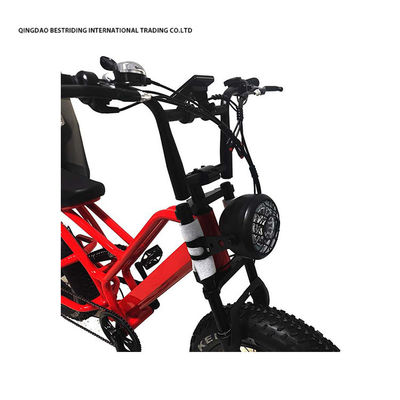 48V10Ah μπαταρία λιθίου 5000w Ηλεκτρικό ποδήλατο για ενήλικες 20 ιντσών παχύ ελαστικό Ebike