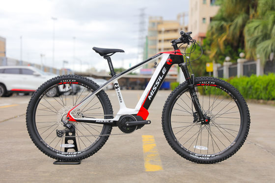 350w Bafang Motor Carbon Frame Ηλεκτρικό ποδήλατο με μπαταρία λιθίου και ταχύτητα 50km/h