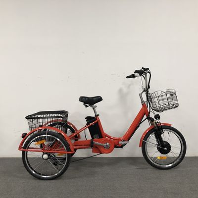 Δισκοφρένο 26*4.0 KENDA Tire Ηλεκτρικό τρίκυκλο με οθόνη LCD και αναδιπλούμενο σχεδιασμό