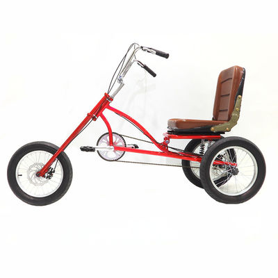 16 ιντσών Flywheel 18T ταχύτητες Τοπική Μία ταχύτητα 3 τροχών φορτίο Trike Rickshaw Pedal Tricycle