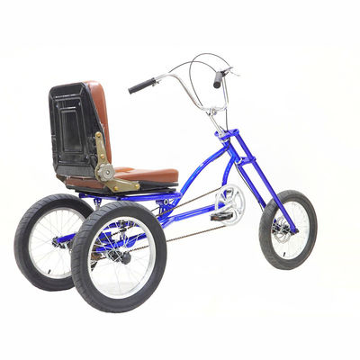 16 ιντσών Trike 3 τροχούς τρίκυκλο ενήλικες φορτίο ποδήλατο με υψηλή ανθρακούχο χάλυβα χειριστήρια στέλεχος