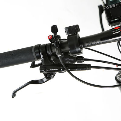 48V Mid Drive Carbon Fiber Through-Axle Boost Frame Εσωτερικά καλώδια Ηλεκτρικό ποδήλατο EM6 Εμπικέ