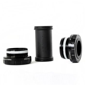 68-73mm AL7075 Αλουμινίου PE κεραμικό ρουλεμάνιο 24mm Press-Fit δρόμος αναδιπλούμενο ποδήλατο κάτω στήριγμα