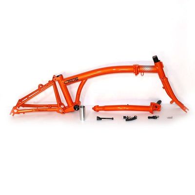 Ελαφρύ 16"-17" CR-MO 4130 Ατσάλινα αναδιπλούμενα ποδήλατα για εξωτερικές περιπέτειες