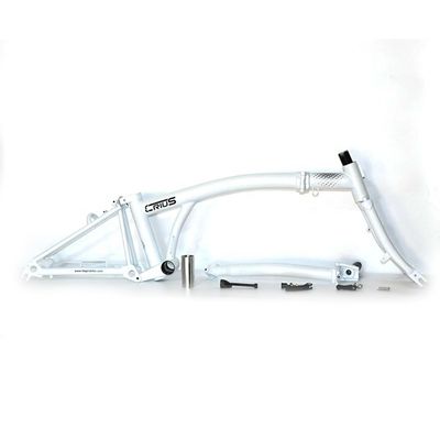 Ελαφρύ 16"-17" CR-MO 4130 Ατσάλινα αναδιπλούμενα ποδήλατα για εξωτερικές περιπέτειες