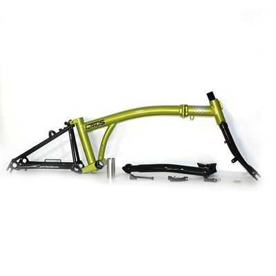 Ελαφρύ 16"-17" CR-MO 4130 Ατσάλινα αναδιπλούμενα ποδήλατα για εξωτερικές περιπέτειες