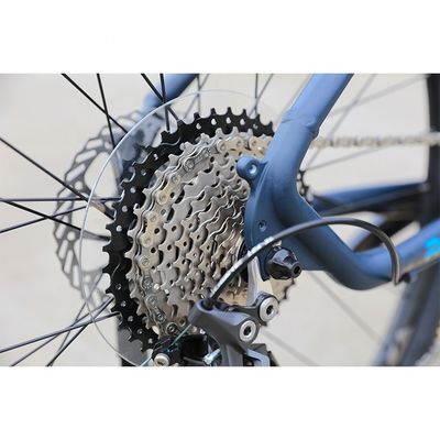 Πλαστικό ποδήλατο βουνού MTB με χωρητικότητα φόρτωσης 150KG και 27.5 ίντσες πλήρης ανάρτηση