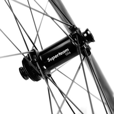 Προσαρμοσμένη Superteam 25mm πλάτος 45mm βάθος Clincher άνθρακα τροχούς ποδηλάτου