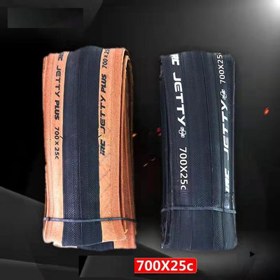 700x23/25/28C Πλαστικό Ρέτρο Κίτρινο Εμβόλιο 700C Τεμάχιο ποδηλάτου με μαύρο και κίτρινο
