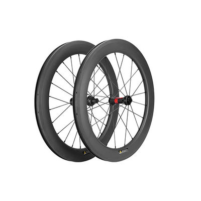 1300kg 451 Καρβονικό ποδήλατο τροχό Tubeless Ultra Light Toray υλικό ινών άνθρακα