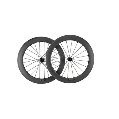 1300kg 451 Καρβονικό ποδήλατο τροχό Tubeless Ultra Light Toray υλικό ινών άνθρακα