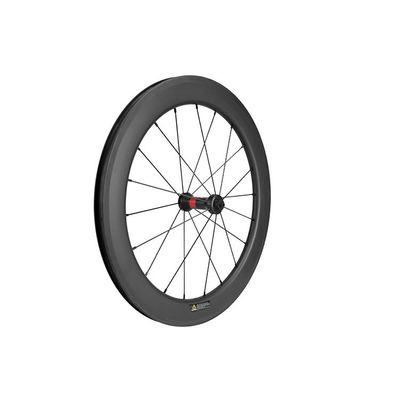 1300kg 451 Καρβονικό ποδήλατο τροχό Tubeless Ultra Light Toray υλικό ινών άνθρακα