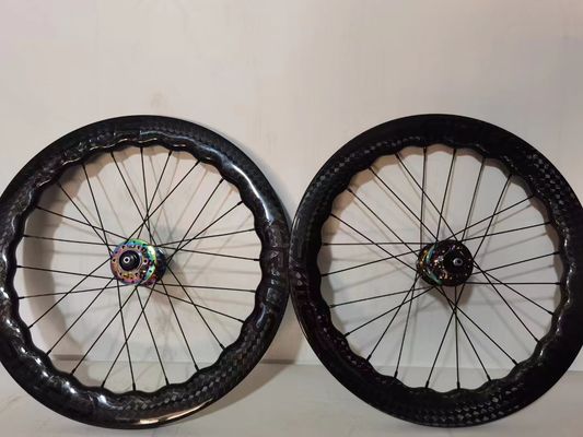 BMX Carbon Wheelset 1.8kg βάρος για Crius αναδιπλούμενο ποδήλατο μακροχρόνια απόδοση