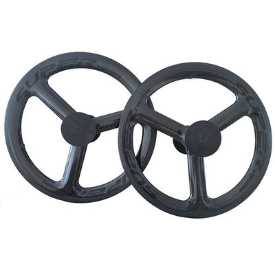 Super Team 451 3K Grosy Rim Brake Wheelset Μαύρο για επαγγελματικά ποδήλατα βουνού