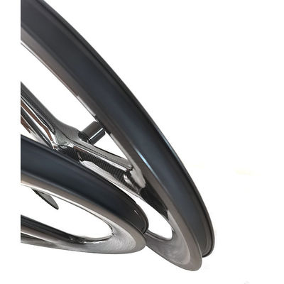 Super Team 451 3K Grosy Rim Brake Wheelset Μαύρο για επαγγελματικά ποδήλατα βουνού