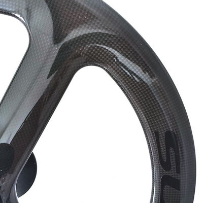 Super Team 451 3K Grosy Rim Brake Wheelset Μαύρο για επαγγελματικά ποδήλατα βουνού