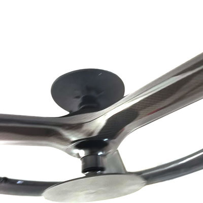 Super Team 451 3K Grosy Rim Brake Wheelset Μαύρο για επαγγελματικά ποδήλατα βουνού