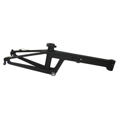 Ελαφρύ 20 ιντσών Carbon Bike Frame με Gloss Surface Processing Mode και BB92mm Pressfit