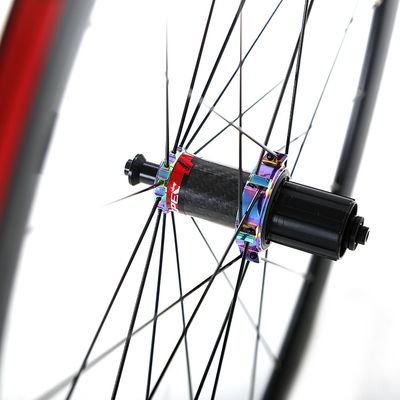 700c Τροχιακό σύνολο 24/24 τρύπες Retrospective Rim Brake ή Rim Carbon Hub για και απόδοση