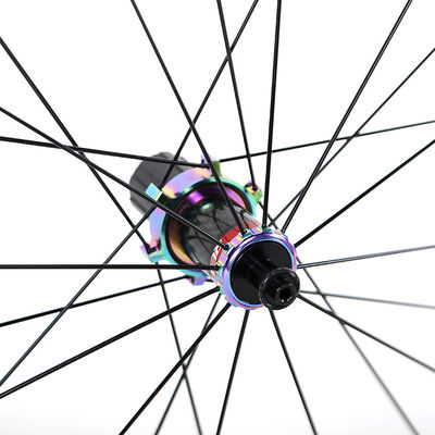 700c Τροχιακό σύνολο 24/24 τρύπες Retrospective Rim Brake ή Rim Carbon Hub για και απόδοση