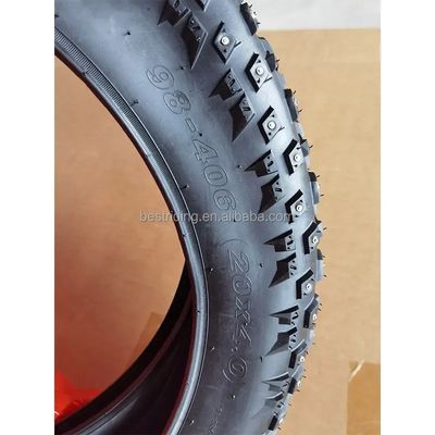 20"X4.0" Πυροβολημένο Fat Bike Τεχνητό Snow Bike Για Ηλεκτρικό Ποδήλατο Το Χειμώνα οδήγηση