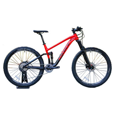 27.5" Δύο τροχιά Μεγέθους ανάρτησης MTB με Shimano M4100 10s Shifter πλήρης ανάρτηση