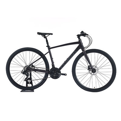 700*35C Τεχνη Flat Bar Adventure Bike με συνηθισμένο πεντάλ και υλικό αλουμινίου πιρούνι