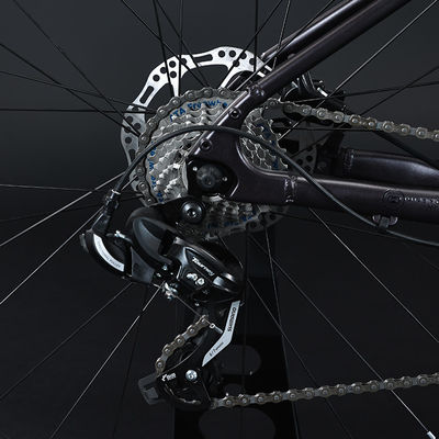 700*35C Τεχνη Flat Bar Adventure Bike με συνηθισμένο πεντάλ και υλικό αλουμινίου πιρούνι