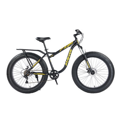Άνδρες Steel Frame Fat Bike 26" x 4.0" Shimano 7s Strong Carrier με προσαρμοσμένο λογότυπο